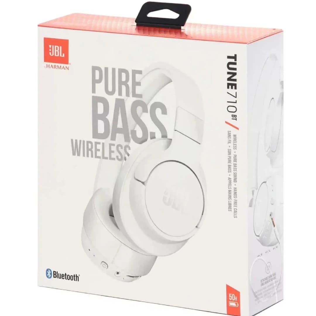 Наушники JBL Tune 710 BT White, Белый — фото 5