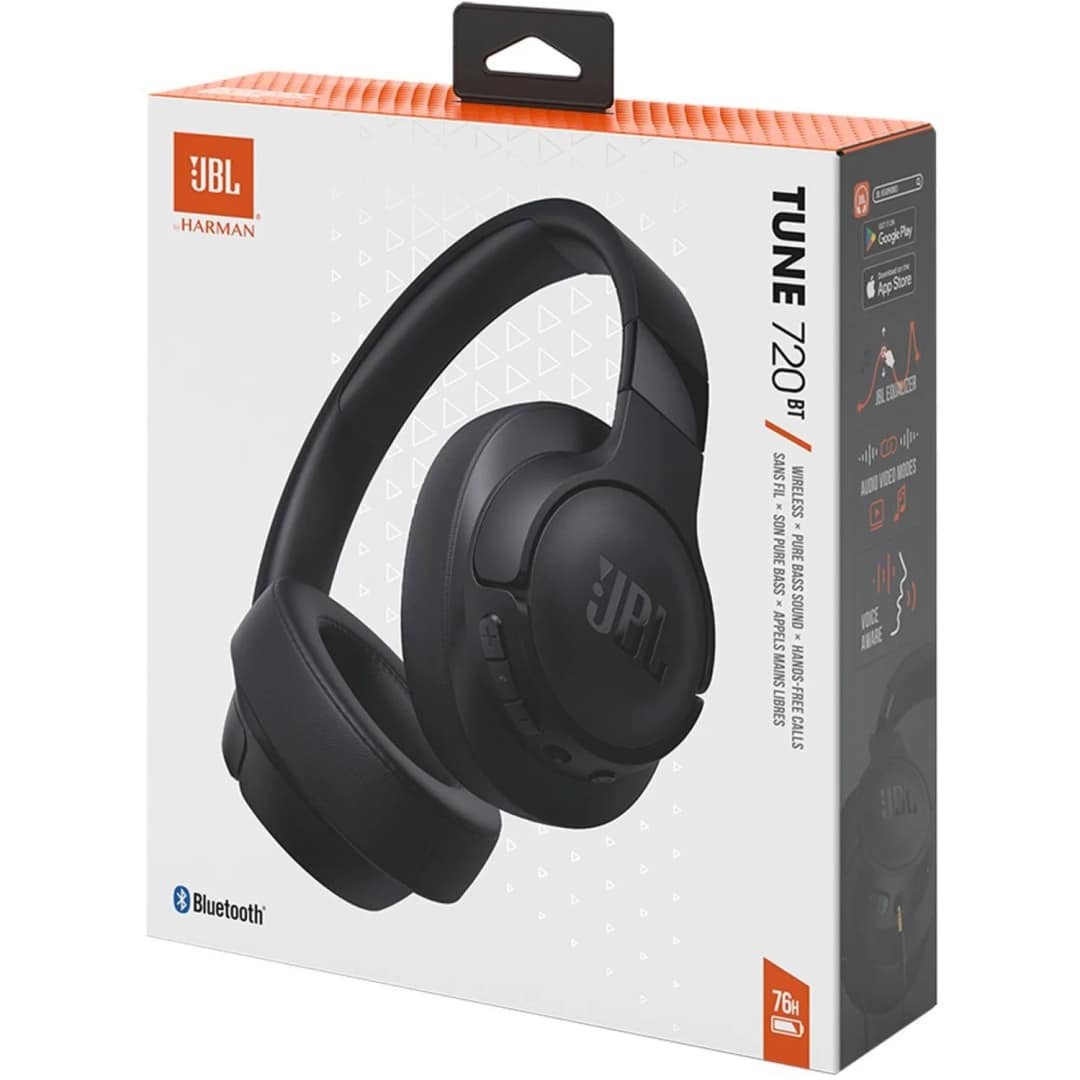 Наушники JBL Tune 720 BT Black, Черный — фото 6