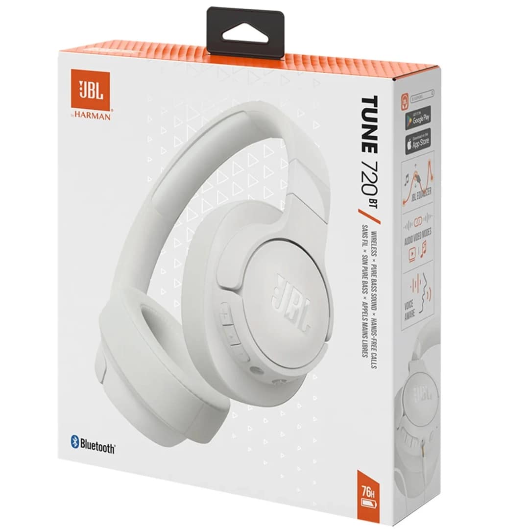 Наушники JBL Tune 720 BT White, Белый — фото 5