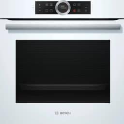Электрический духовой шкаф Bosch Serie 8 HBG634BW1 White, Белый — фото 1