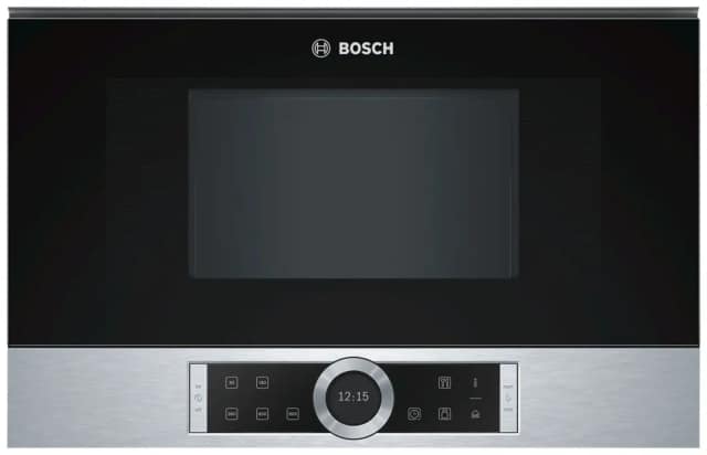 Микроволновая печь Bosch Serie 8 BFR634GS1 Silver, Серебристый
