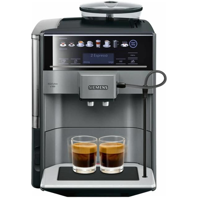 Кофемашина Siemens TE651209RW Gray, Серый