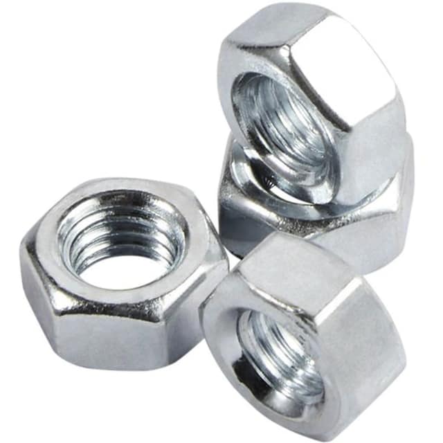 Гайка шестигранная Shuft DIN934 М8, Silver