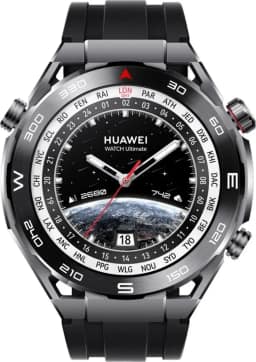 Смарт-часы Huawei Watch Ultimate 48mm Black HNBR Strap, Черный — фото 3