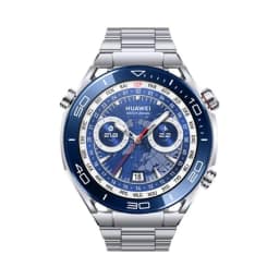 Смарт-часы Huawei Watch Ultimate 48mm Blue Titanium Strap, Серебристый — фото 3