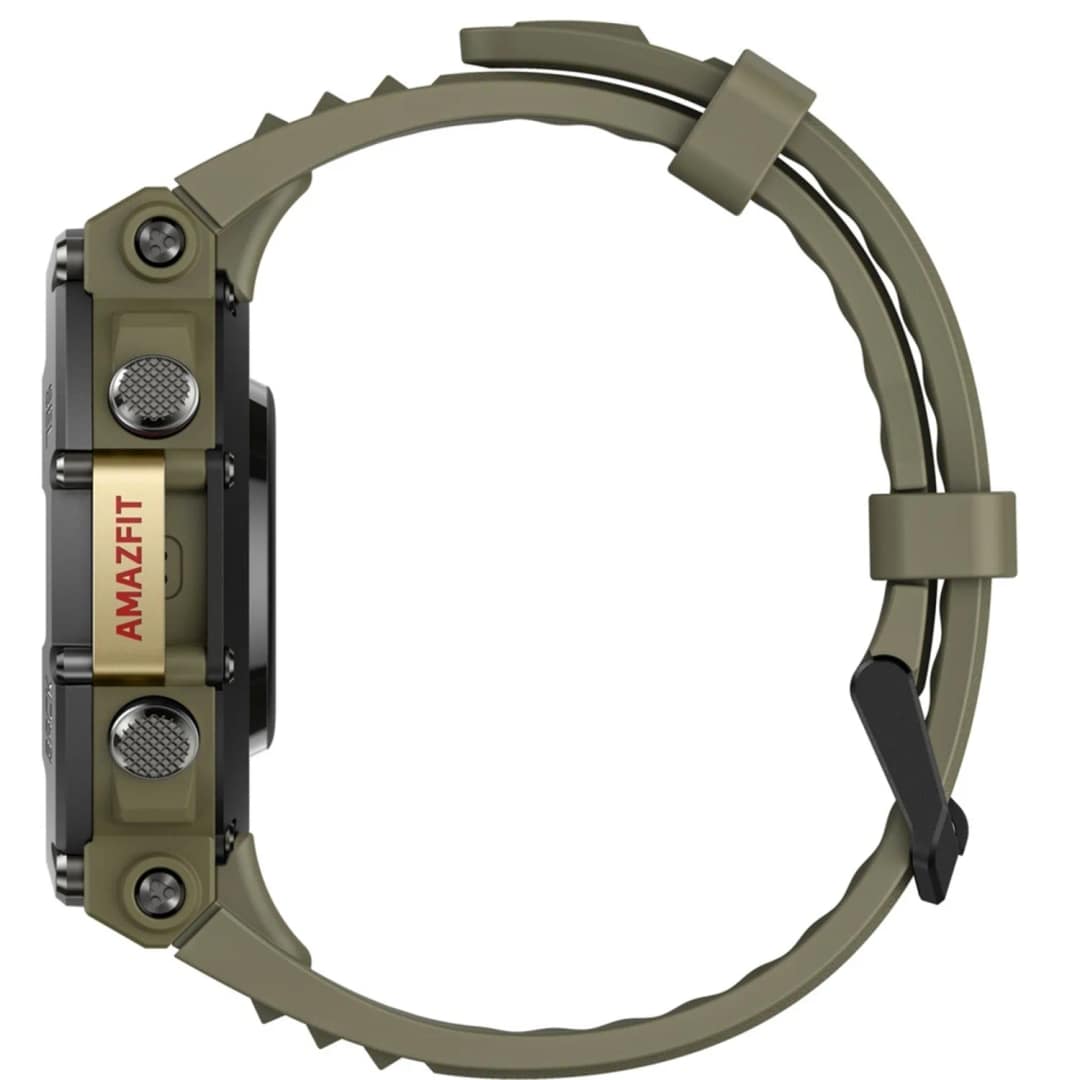 Смарт-часы Xiaomi Amazfit T-Rex 2 Wild Green, Зеленый — фото 4