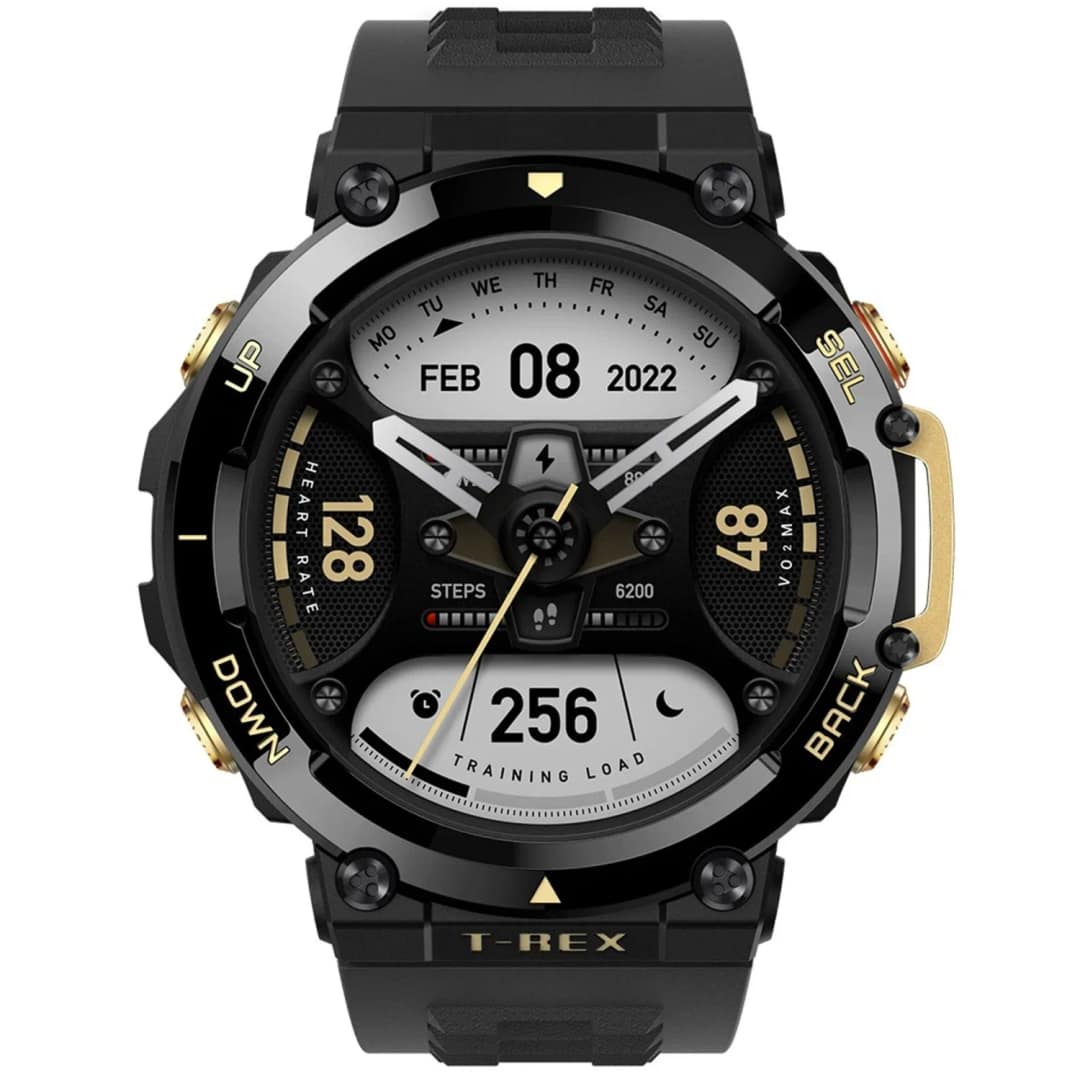 Смарт-часы Xiaomi Amazfit T-Rex 2 Astro Black & Gold, Золотой — фото 2
