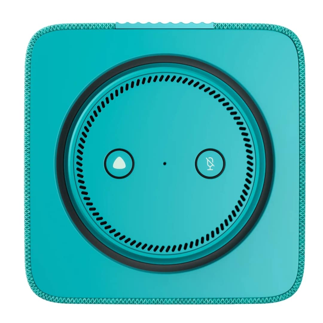 Умная колонка Яндекс Станция Макс с Zigbee Бирюзовый, Mint — фото 2