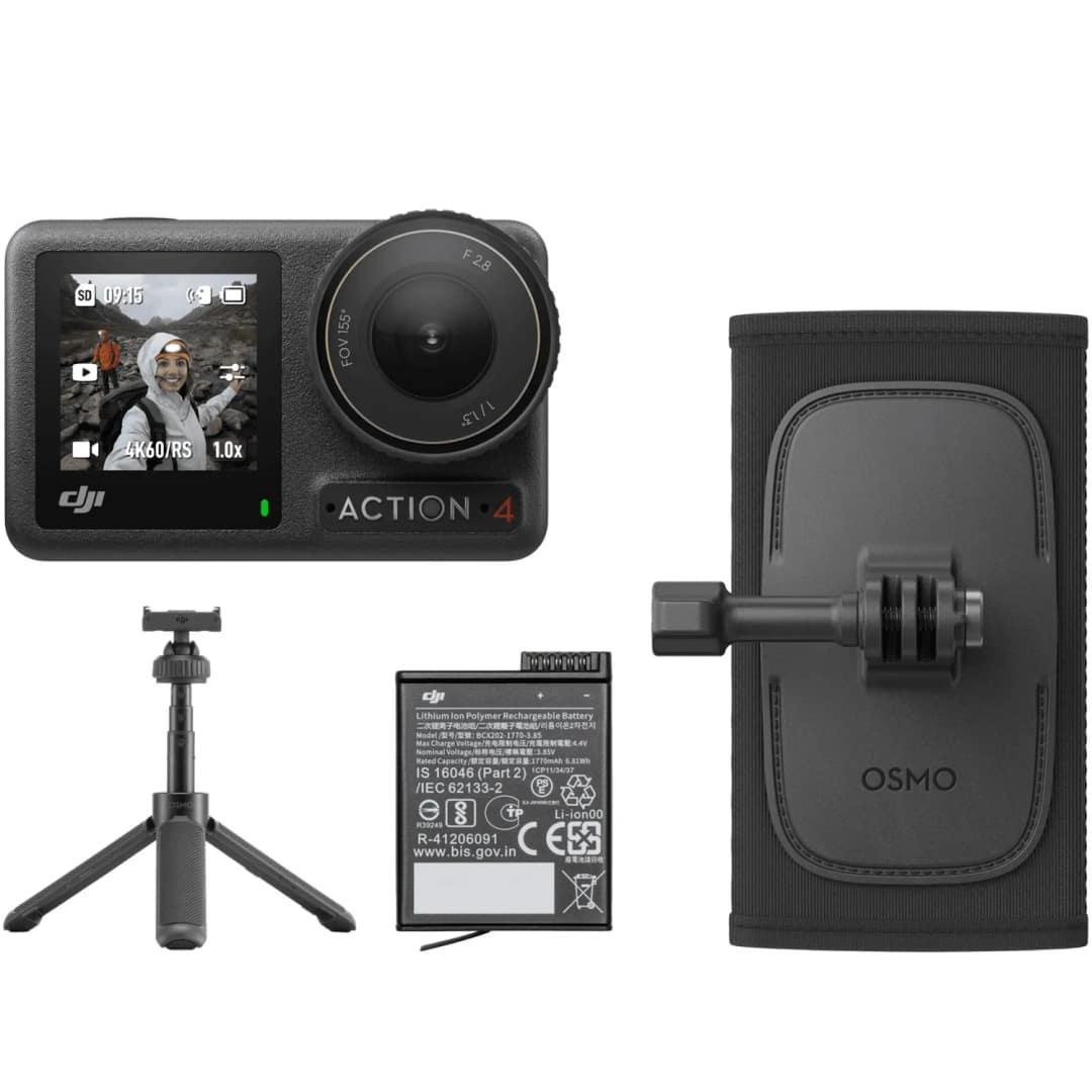 Экшн-камера DJI Osmo Action 4 Hiking Combo Black, Черный — фото 5