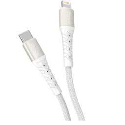 Кабель Deppa USB-C Lightning 1m 72517 White, Белый — фото 1