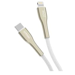 Кабель Deppa USB-C Lightning 1m 72525 White, Белый — фото 2