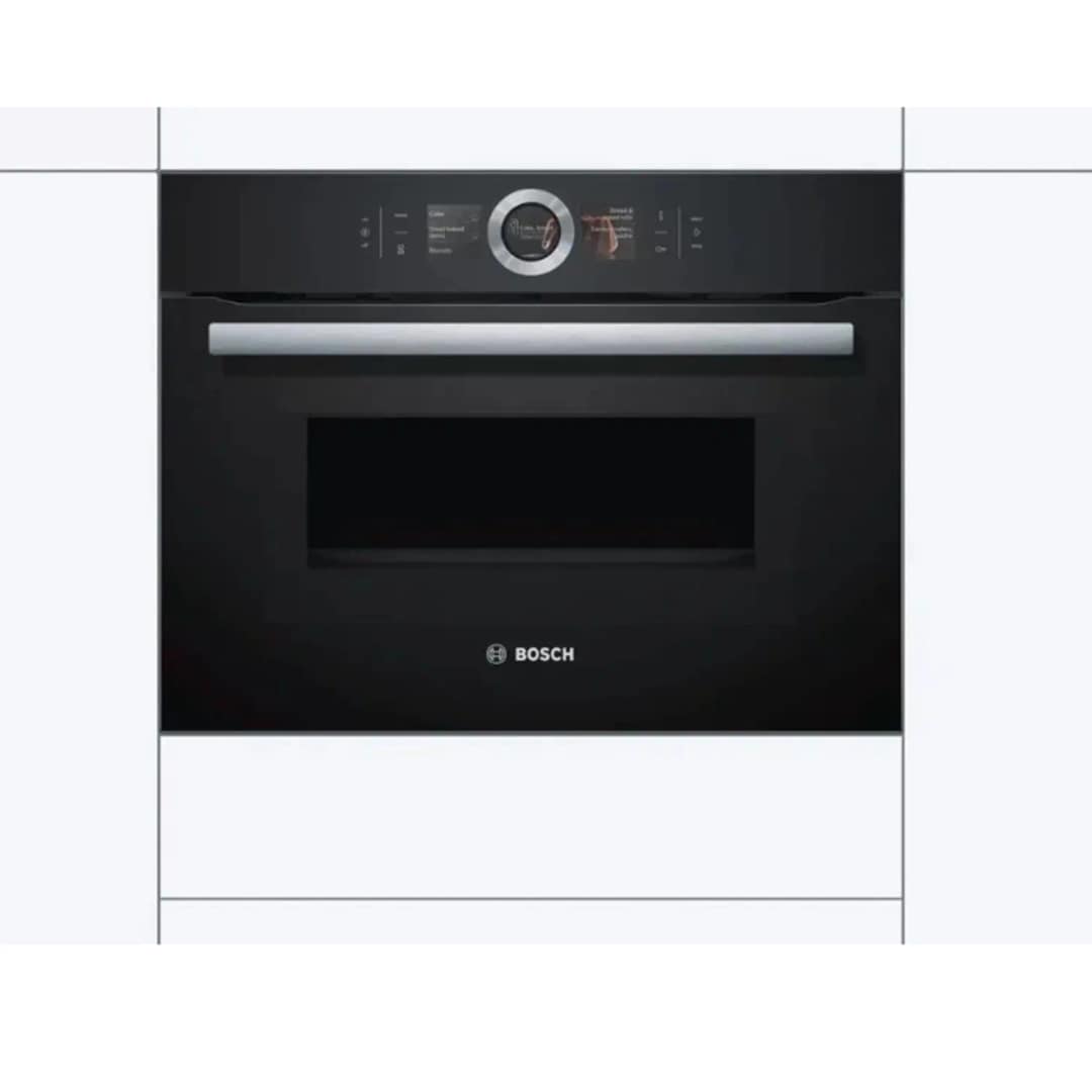 Электрический духовой шкаф Bosch Serie 8 CMG676BB1 Black, Черный — фото 2