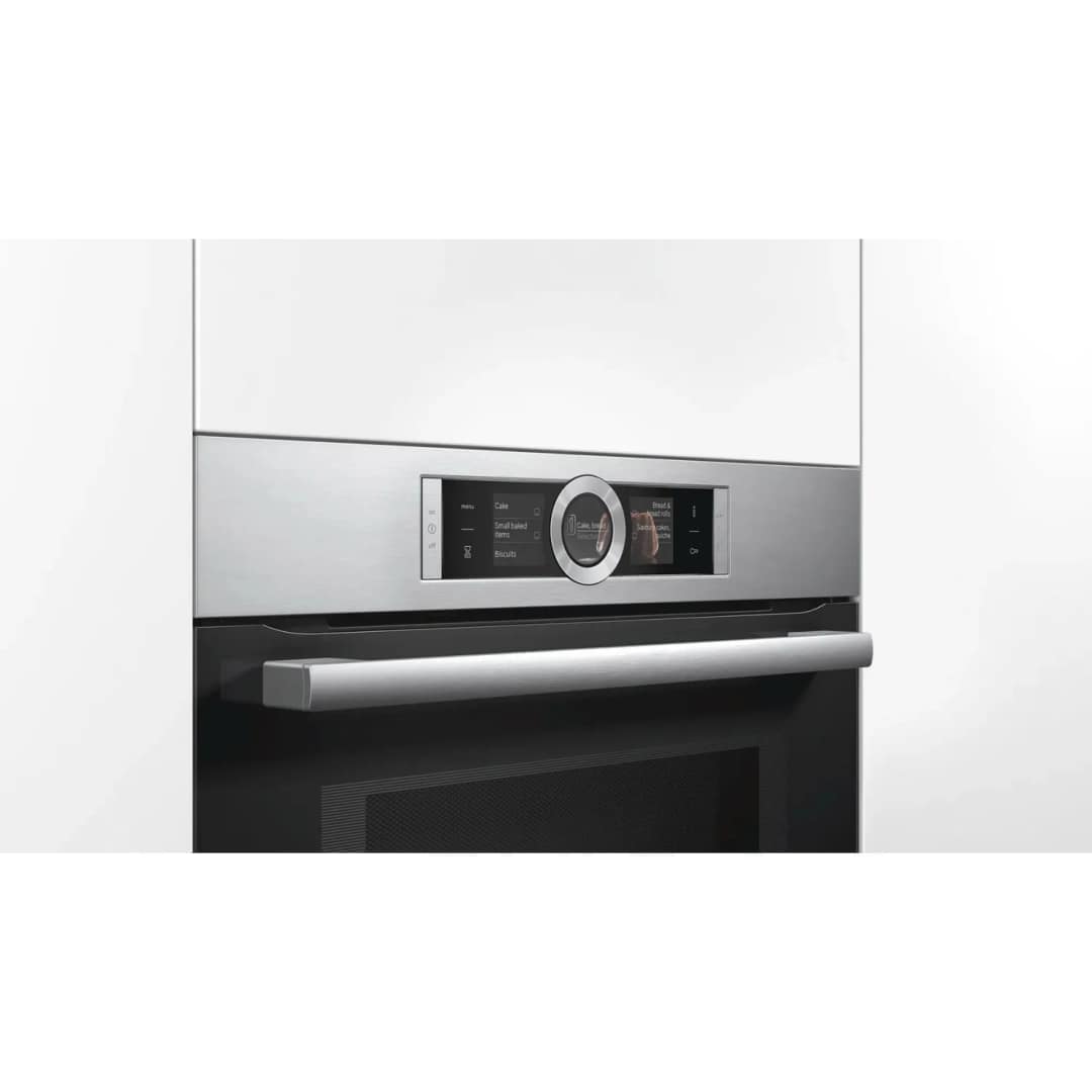 Электрический духовой шкаф Bosch Serie 8 CMG676BS1 Silver, Серебристый — фото 4