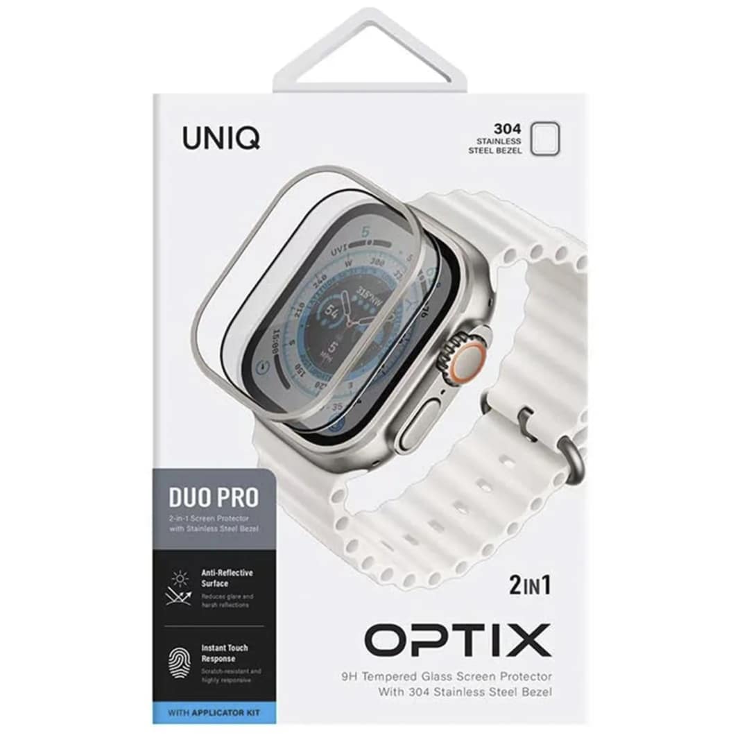 Защитное стекло Uniq Optix Duo Pro Clear для Apple Watch Ultra 49mm — фото 2