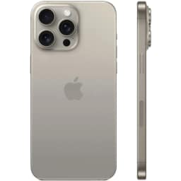Смартфон Apple iPhone 15 Pro Natural Titanium, Серый — фото 3