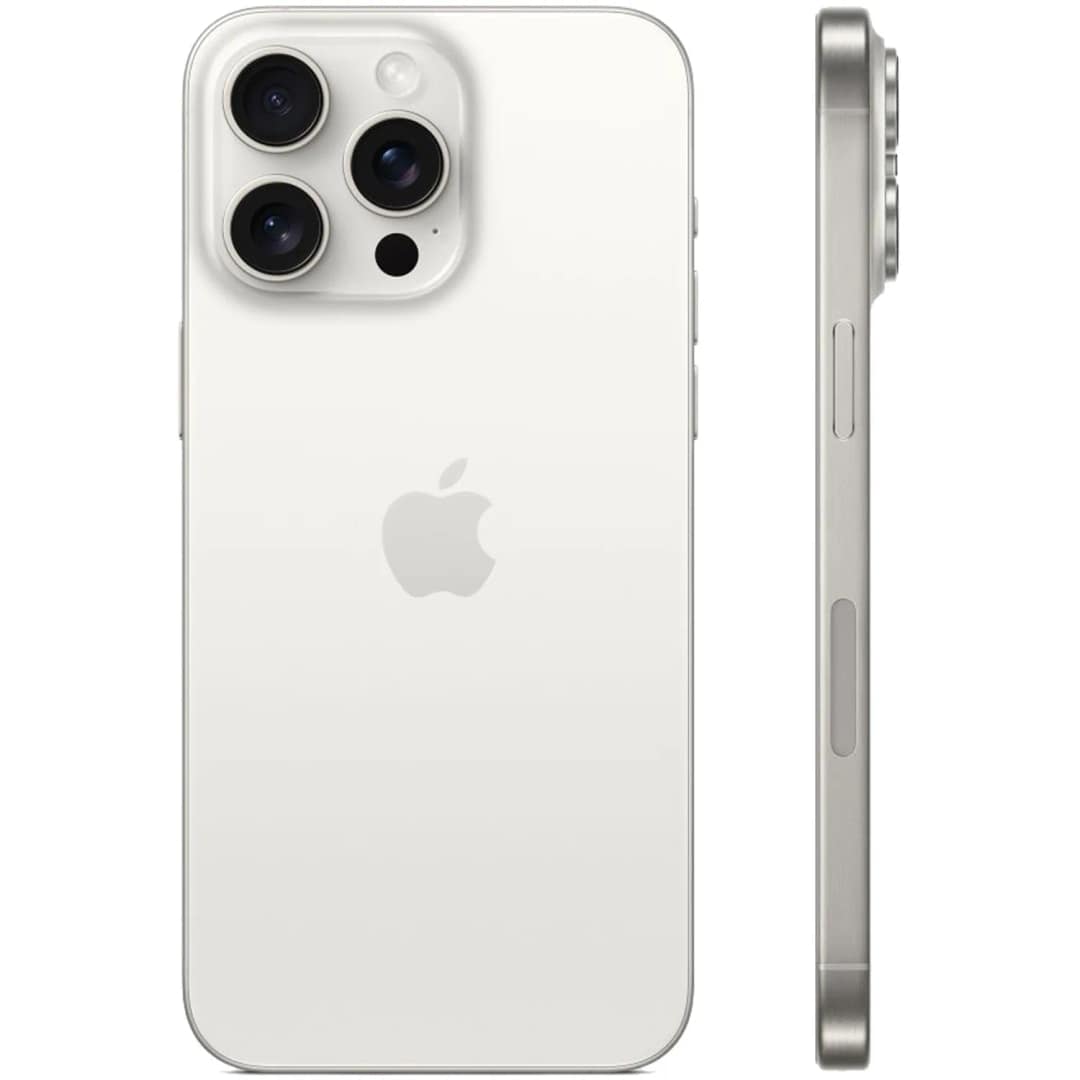 Смартфон Apple iPhone 15 Pro White Titanium, Белый — фото 3