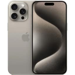 Смартфон Apple iPhone 15 Pro Max Natural Titanium, Серый — фото 1