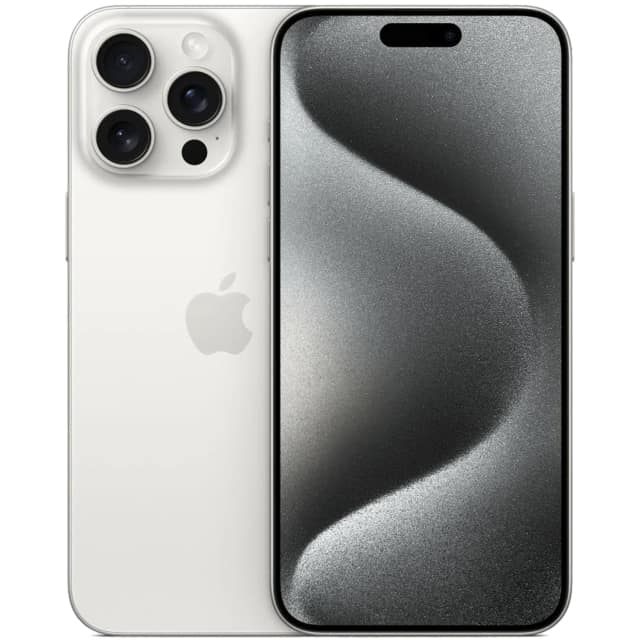 Смартфон Apple iPhone 15 Pro Max White Titanium, Белый