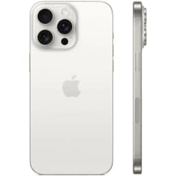 Смартфон Apple iPhone 15 Pro Max White Titanium, Белый — фото 3