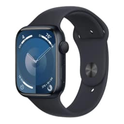 Смарт-часы Apple Watch Series 9 41mm Midnight Aluminum Case with Midnight Sport Band M L, Черный — фото 1