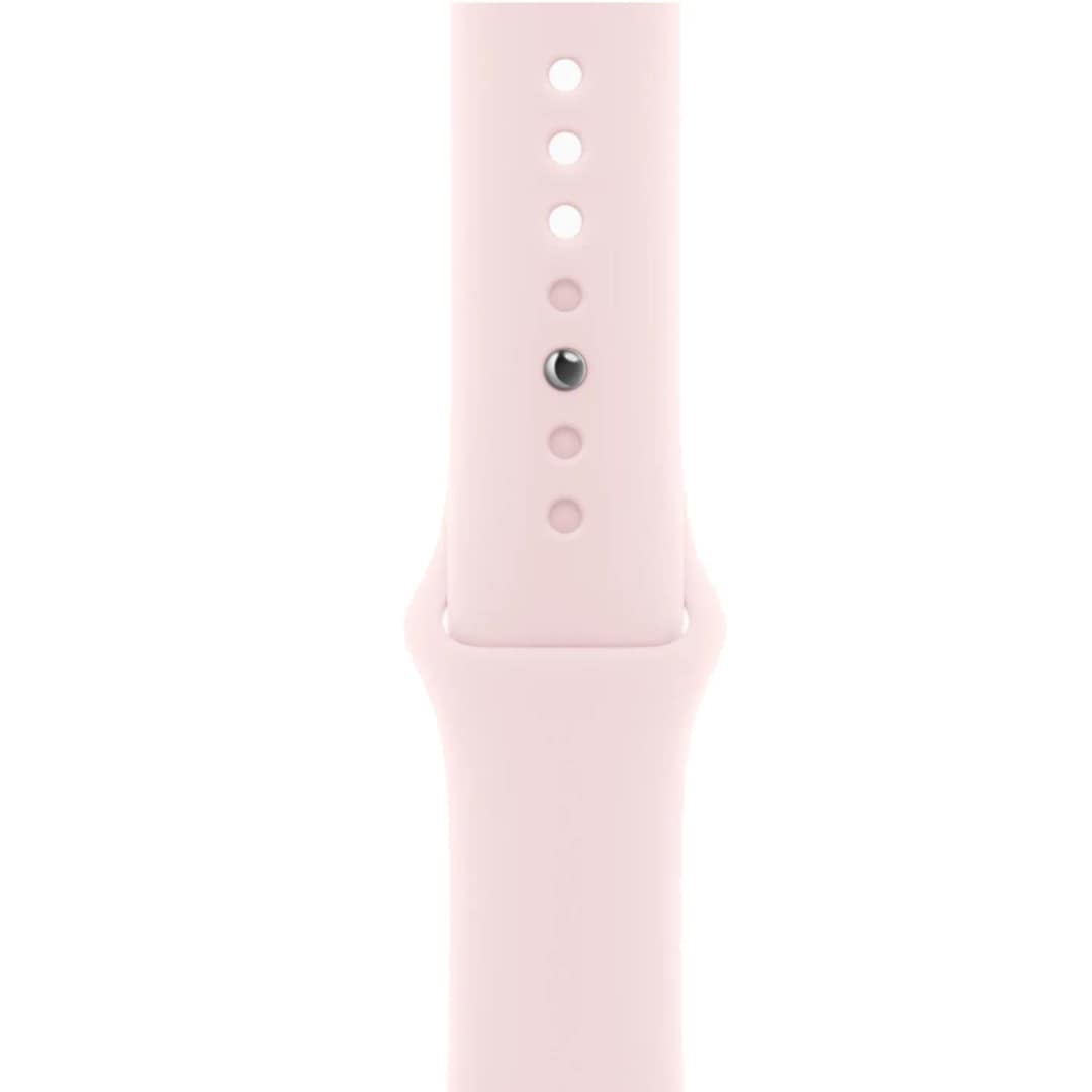 Смарт-часы Apple Watch Series 9 41mm Pink Aluminum Case with Light Pink Sport Band M L, Розовый — фото 2