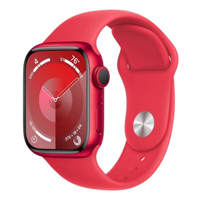 Смарт-часы Apple Watch Series 9 41mm RED Aluminum Case with Red Sport Band M L, Красный