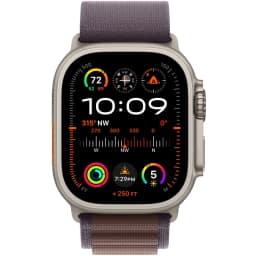 Смарт-часы Apple Watch Ultra 2 49mm Titanium Case with Indigo Alpine Loop M, Фиолетовый — фото 3