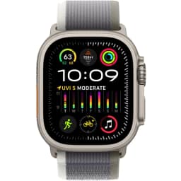 Смарт-часы Apple Watch Ultra 2 49mm Titanium Case with Green Grey Trail Loop M L, Серый — фото 3