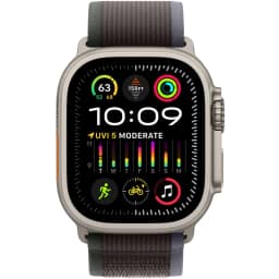 Смарт-часы Apple Watch Ultra 2 49mm Titanium Case with Blue Black Trail Loop S M, Тёмно-синий — фото 3