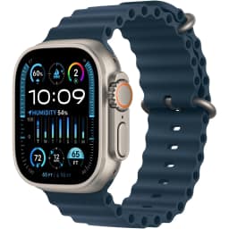 Смарт-часы Apple Watch Ultra 2 49mm Titanium Case with Blue Ocean Band, Синий — фото 1