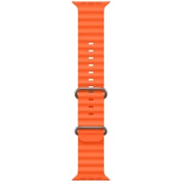 Смарт-часы Apple Watch Ultra 2 49mm Titanium Case with Orange Ocean Band, Оранжевый — фото 2