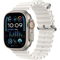 Смарт-часы Apple Watch Ultra 2 49mm Titanium Case with White Ocean Band, Белый — фото 1