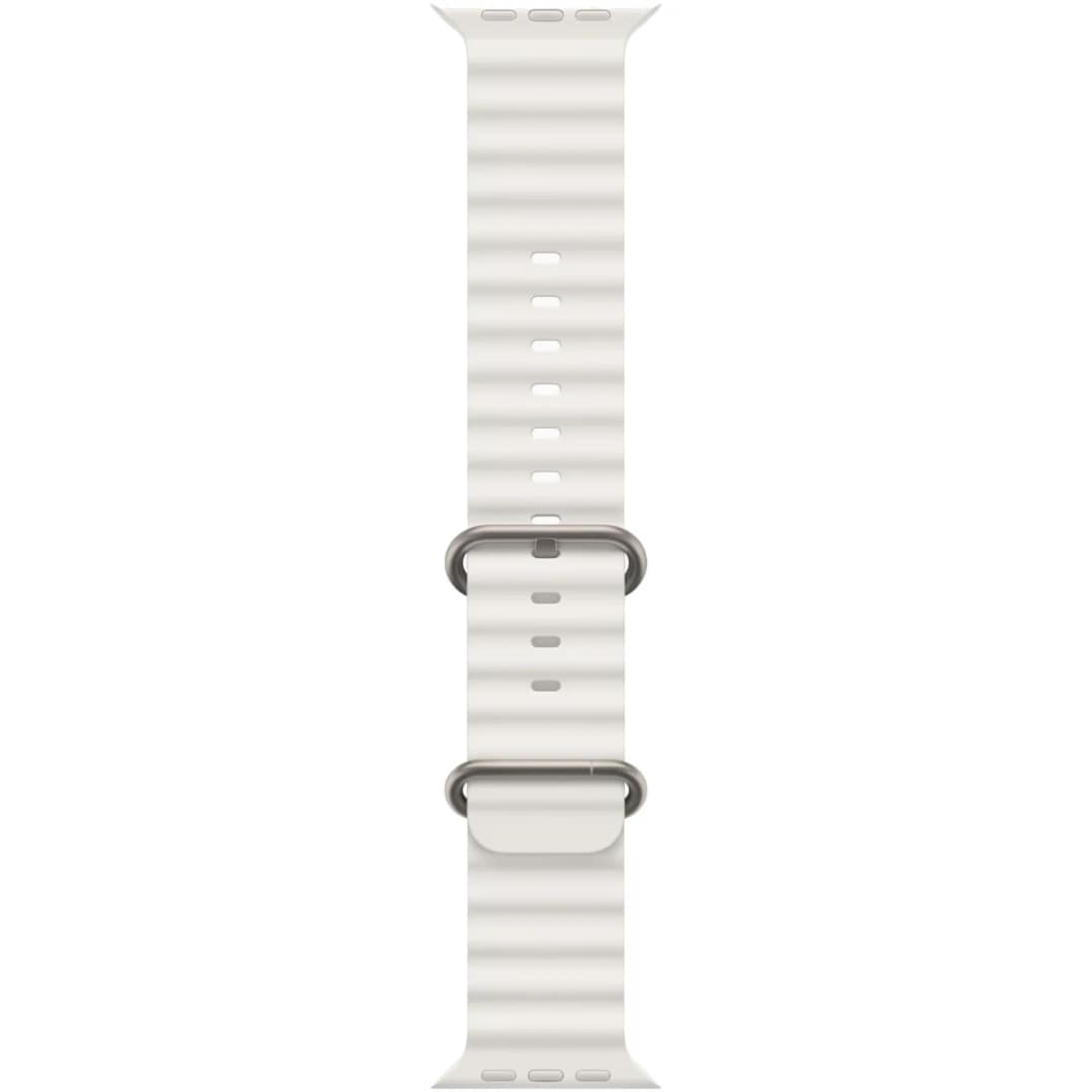 Смарт-часы Apple Watch Ultra 2 49mm Titanium Case with White Ocean Band, Белый — фото 2