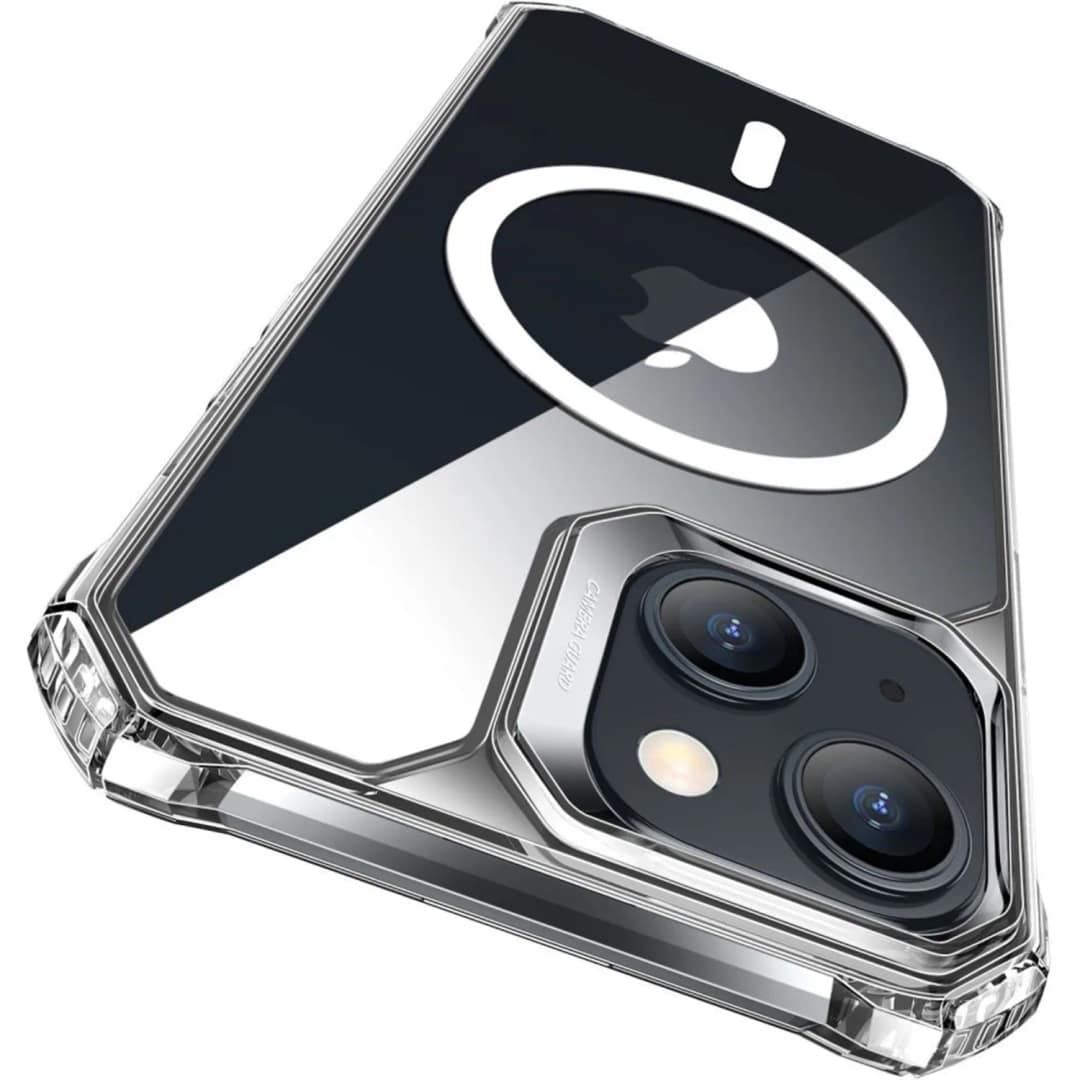 Чехол ESR Air Armor Halolock Magsafe для iPhone 15 Clear, Прозрачный — фото 2