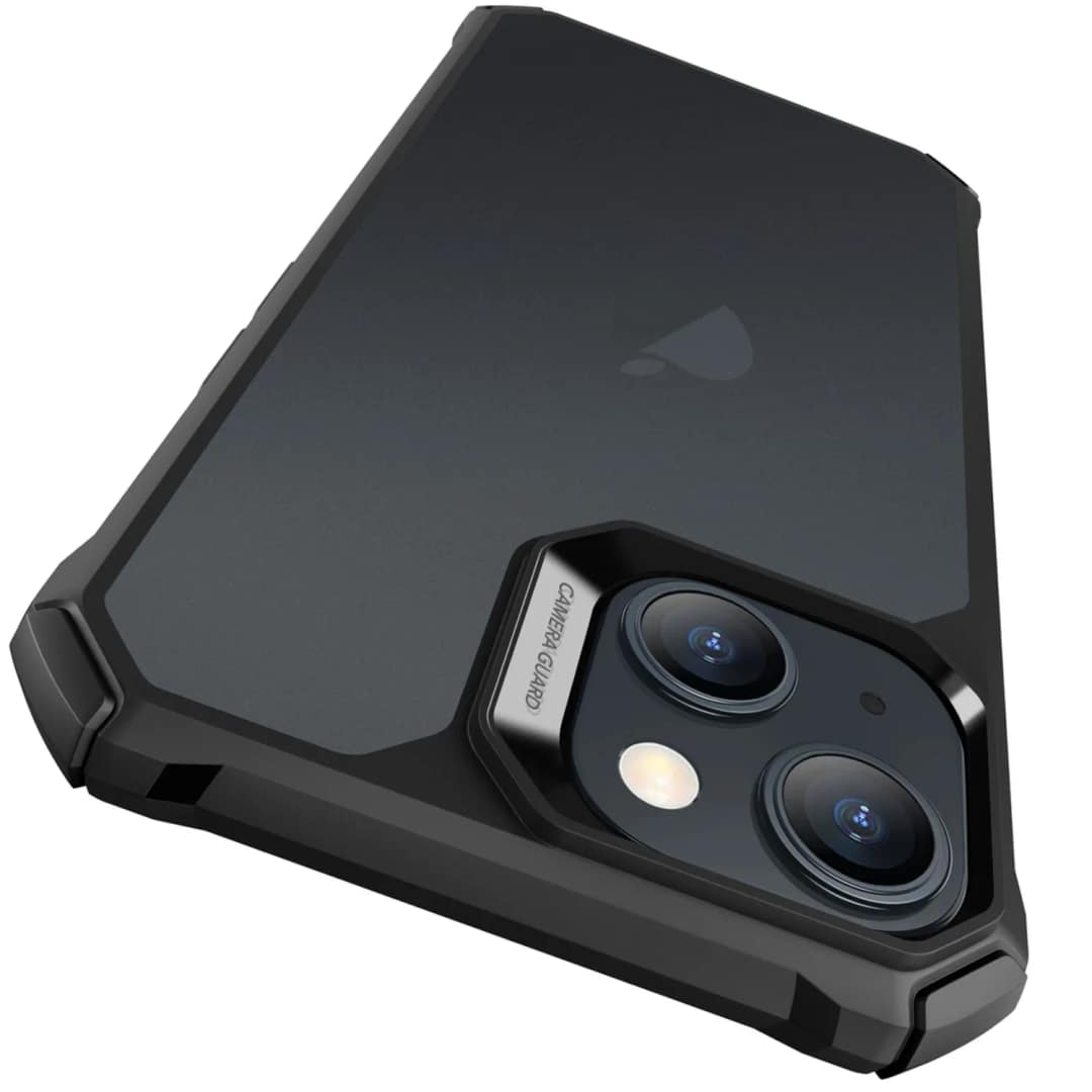 Чехол ESR Air Armor для iPhone 15 Frosted Black, Прозрачный тёмный — фото 2