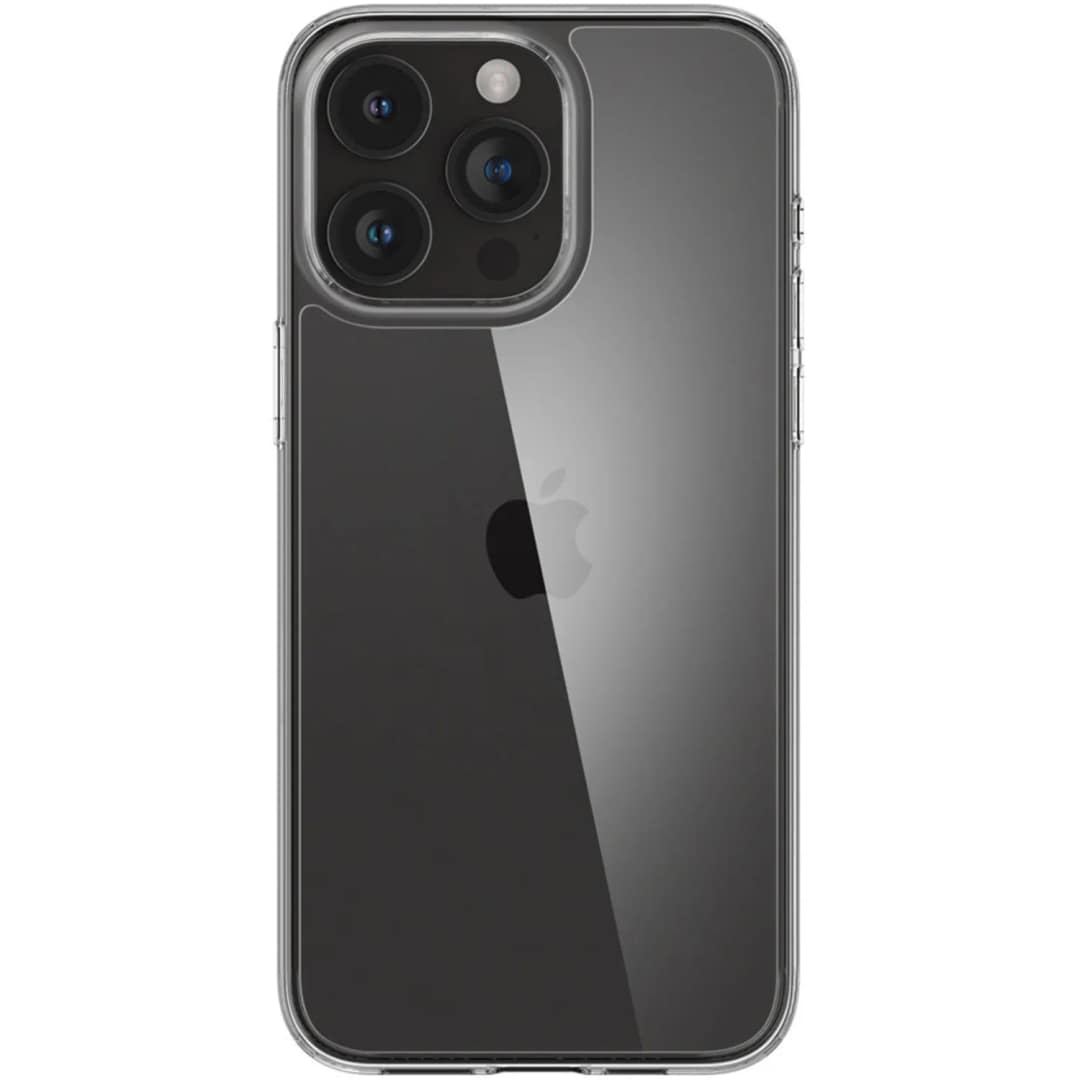 Чехол Spigen Airskin Hyibrid для iPhone 15 Pro Crystal Clear, Прозрачный — фото 4