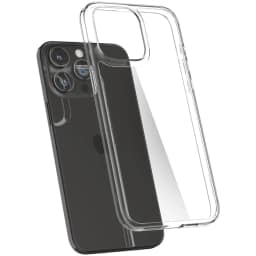 Чехол Spigen Airskin Hyibrid для iPhone 15 Pro Max Crystal Clear, Прозрачный — фото 1