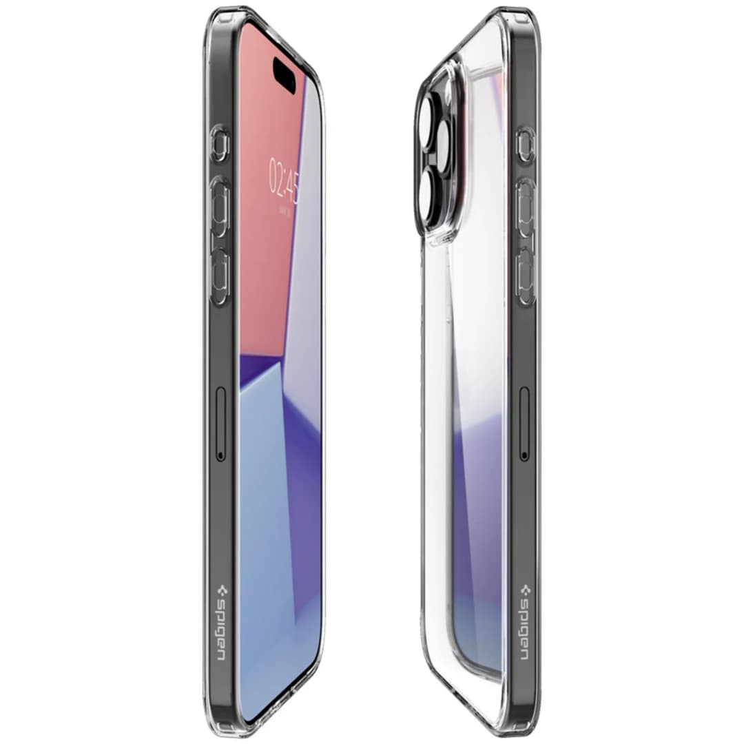 Чехол Spigen Airskin Hyibrid для iPhone 15 Pro Max Crystal Clear, Прозрачный — фото 3
