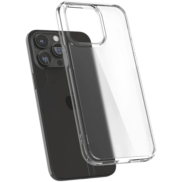 Чехол Spigen Ultra Hyibrid для iPhone 15 Pro Crystal Clear, Прозрачный