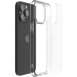 Чехол Spigen Ultra Hyibrid для iPhone 15 Pro Crystal Clear, Прозрачный — фото 4