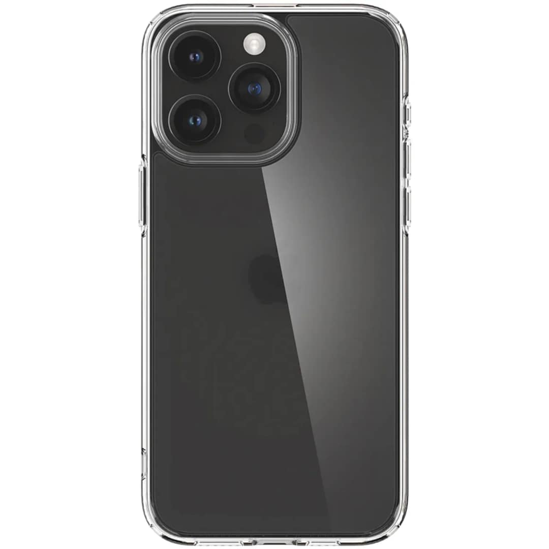 Чехол Spigen Ultra Hyibrid для iPhone 15 Pro Crystal Clear, Прозрачный — фото 6