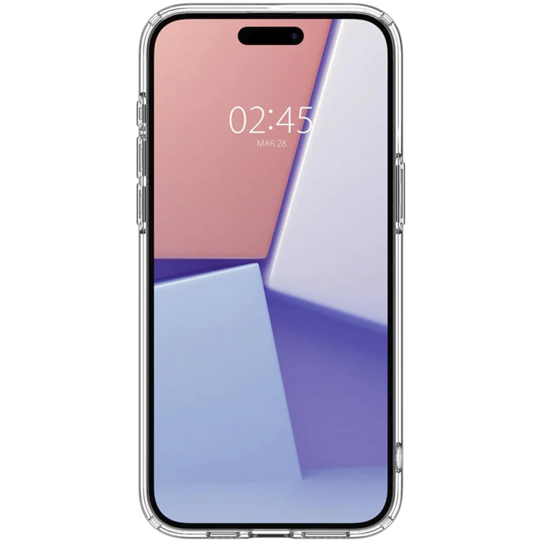 Чехол Spigen Ultra Hyibrid для iPhone 15 Pro Crystal Clear, Прозрачный — фото 7