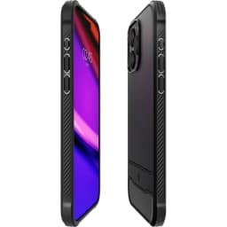 Чехол Spigen Rugged Armor Mag Magsafe для iPhone 15 Pro Max Matte Black, Черный — фото 2