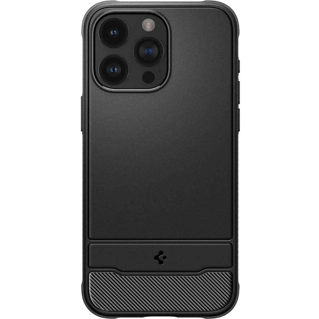 Чехол Spigen Rugged Armor Mag Magsafe для iPhone 15 Pro Max Matte Black, Черный — фото 4