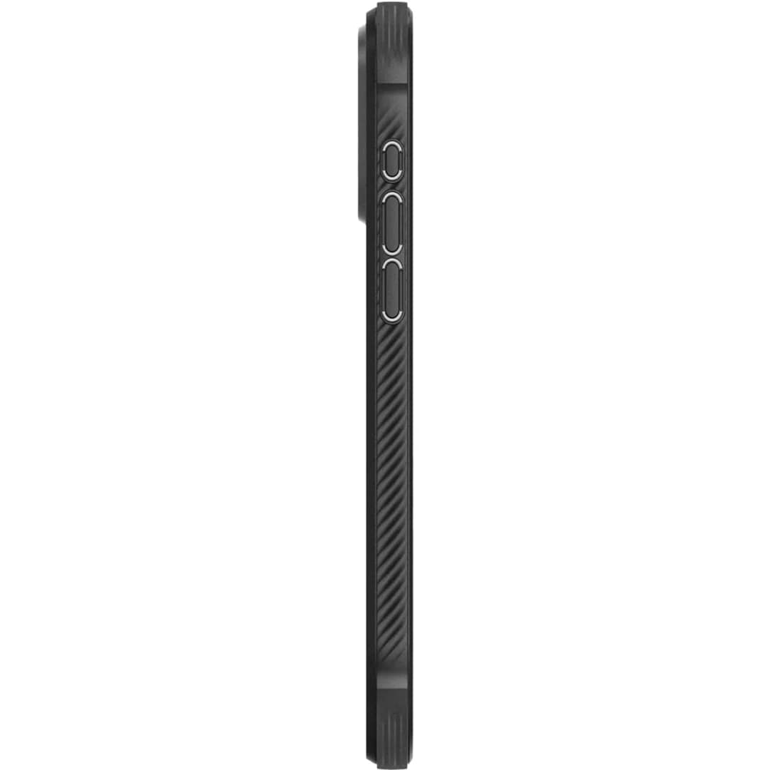 Чехол Spigen Rugged Armor Mag Magsafe для iPhone 15 Pro Max Matte Black, Черный — фото 7