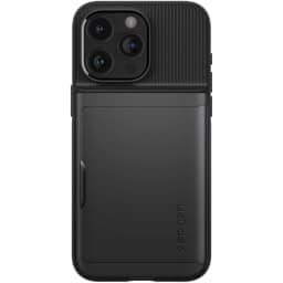 Чехол Spigen Slim Armor CS для iPhone 15 Pro Max Black, Черный — фото 2