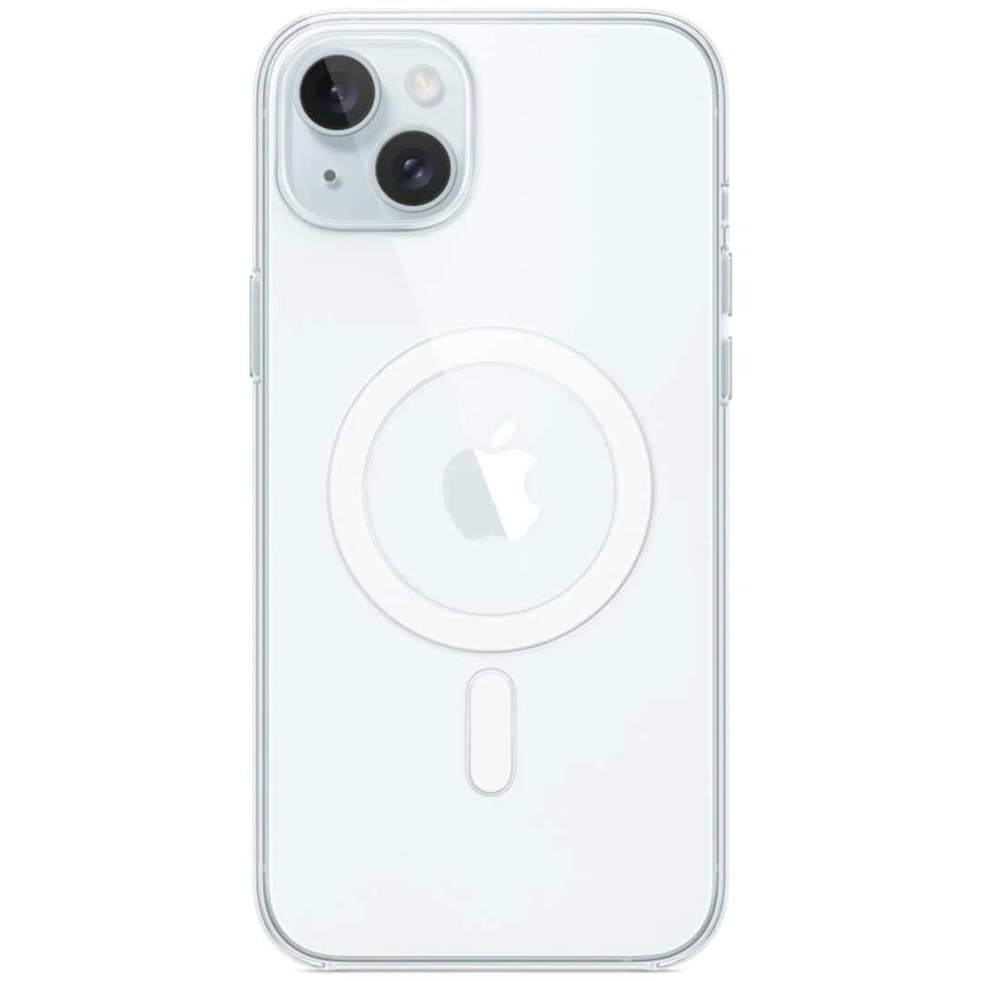 Силиконовый чехол Apple MagSafe для iPhone 15 Clear, Прозрачный — фото 2