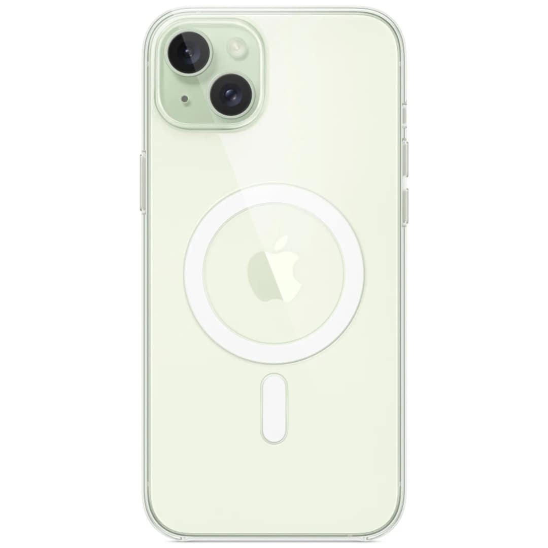 Силиконовый чехол Apple MagSafe для iPhone 15 Clear, Прозрачный — фото 4