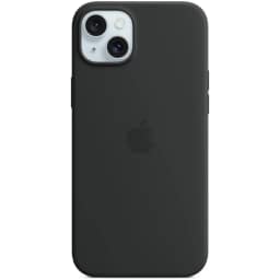 Силиконовый чехол Apple MagSafe для iPhone 15 Black, Черный — фото 5