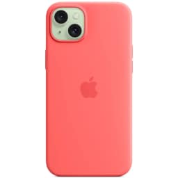 Силиконовый чехол Apple MagSafe для iPhone 15 Guava, Красный — фото 5